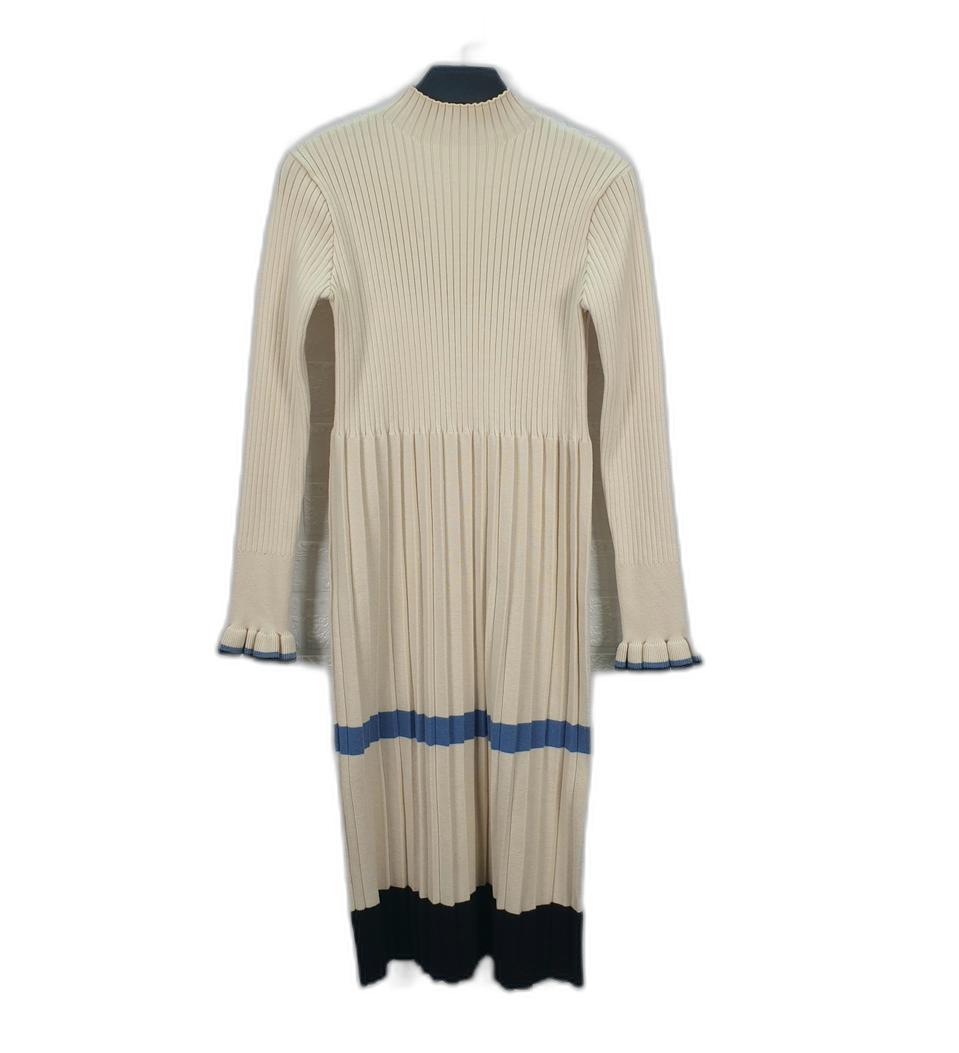 [F]멜본 골지 니트 원피스