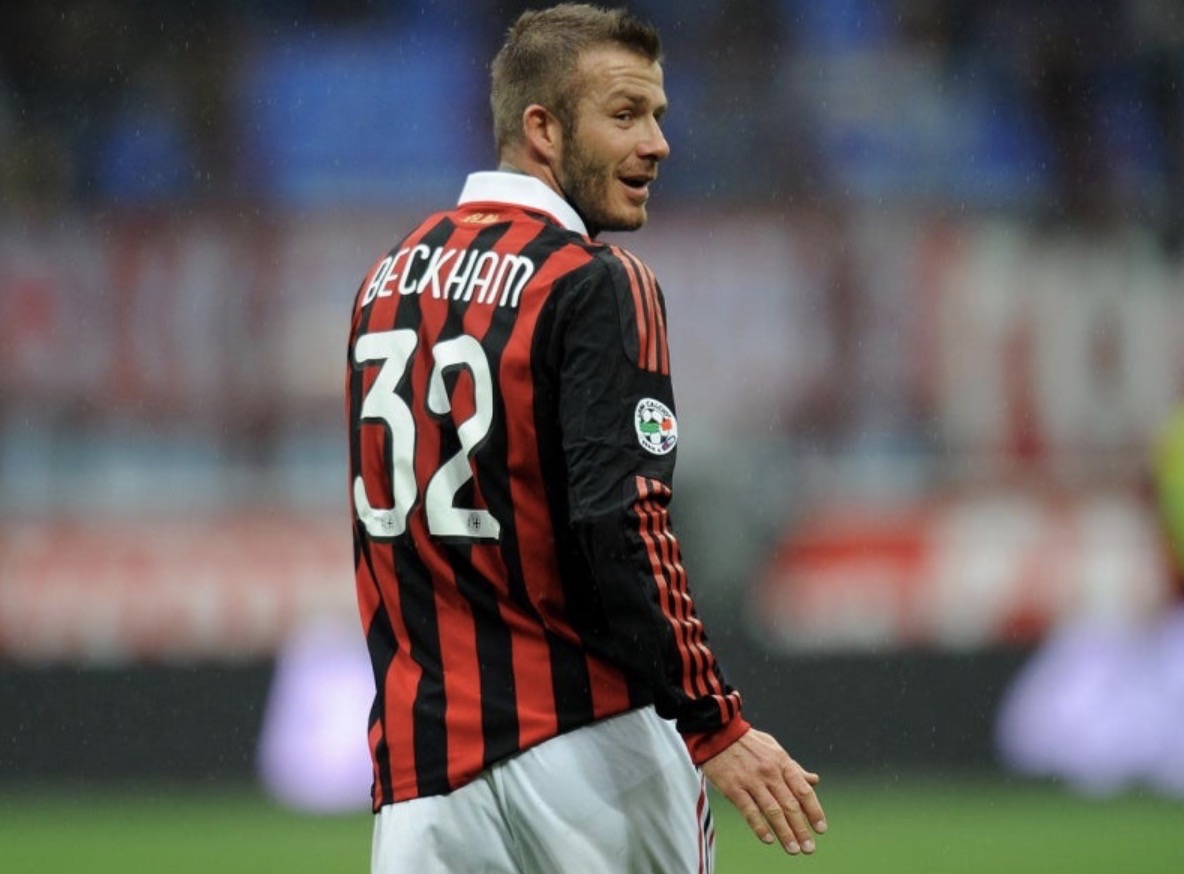 [S] 아디다스 AC밀란 09-10 홈 베컴 마킹 유니폼