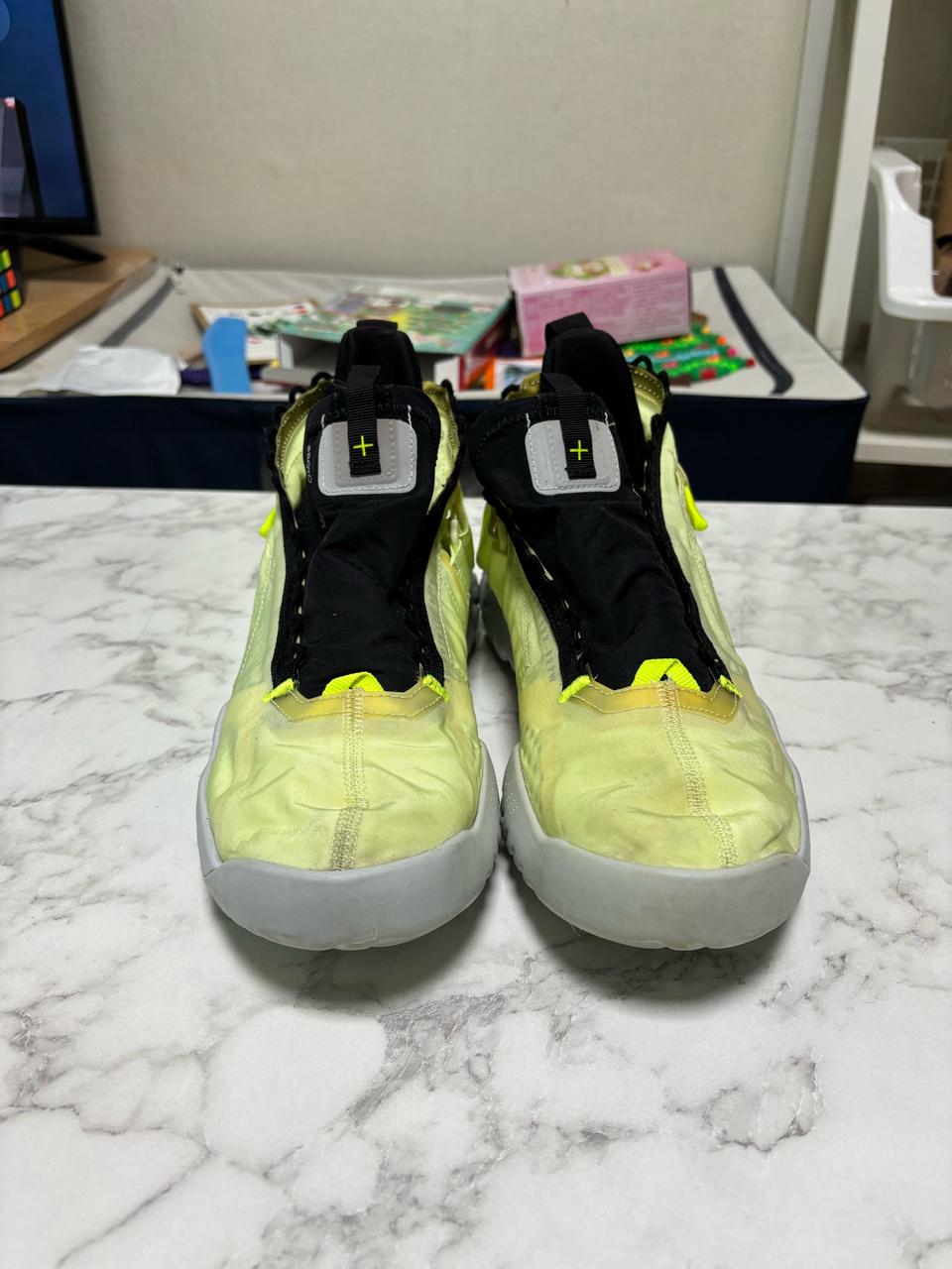 나이키 조던 프로토 리액트 네온그린 275