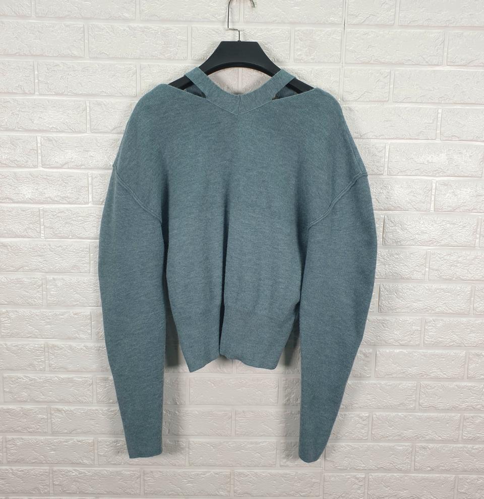 [F]아틀리에 나인 컷아웃 니트 가디건