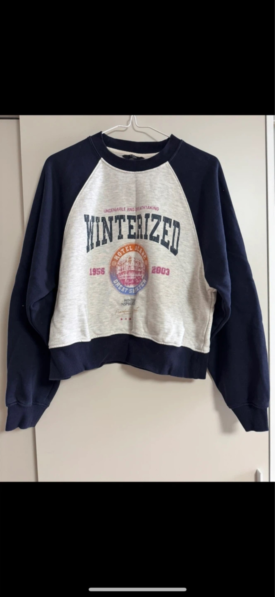 탑텐 기모맨투맨 85사이즈