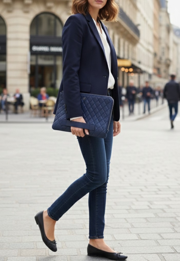 손잡이 캐비어 클러치