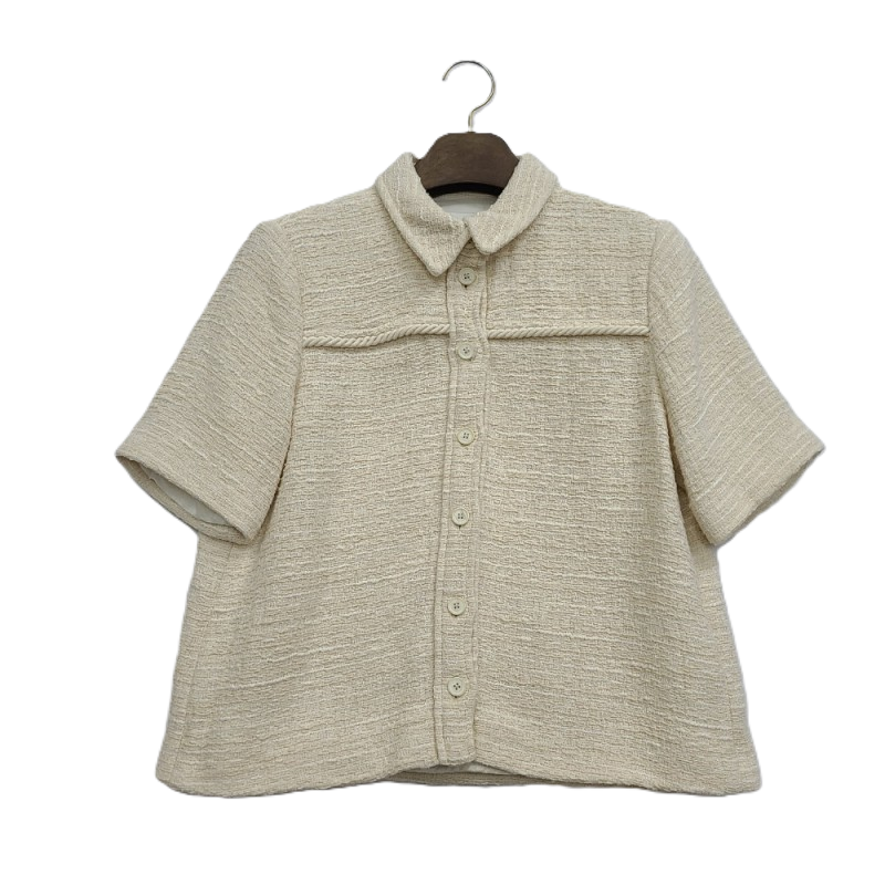 0893/끌로디피에로/36/2022ss/반팔트위드/구제나라앨리스