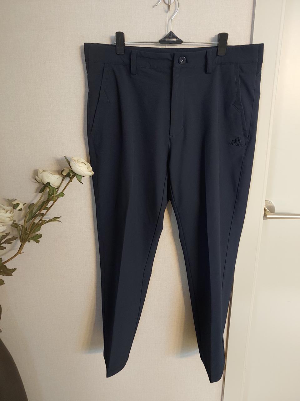 아디다스 남성 네이비 바지 33사이즈