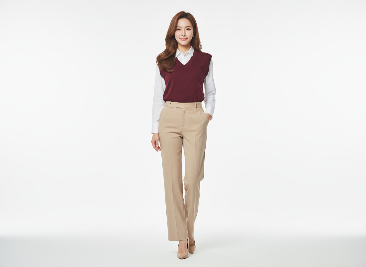 닥스 여성 니트 조끼 105