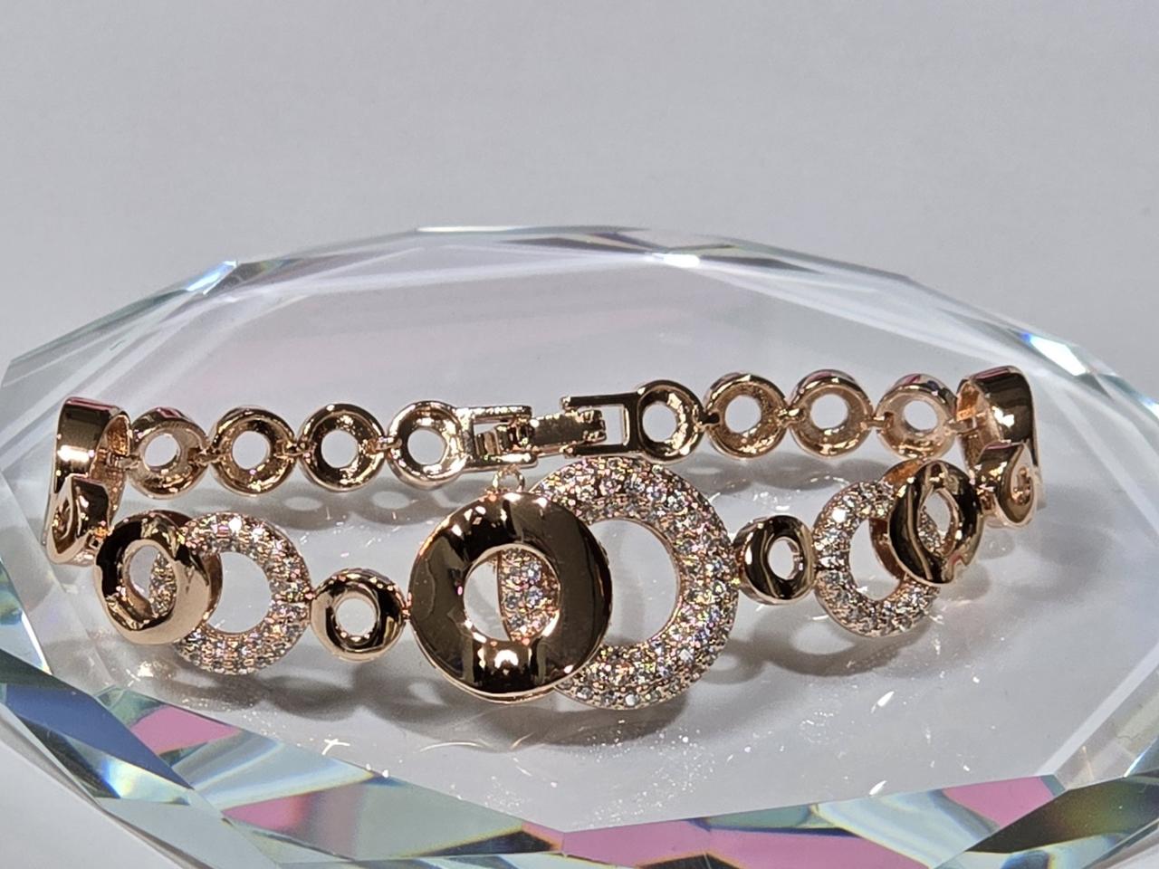 큐빅셋팅 핸드메이드 팔찌