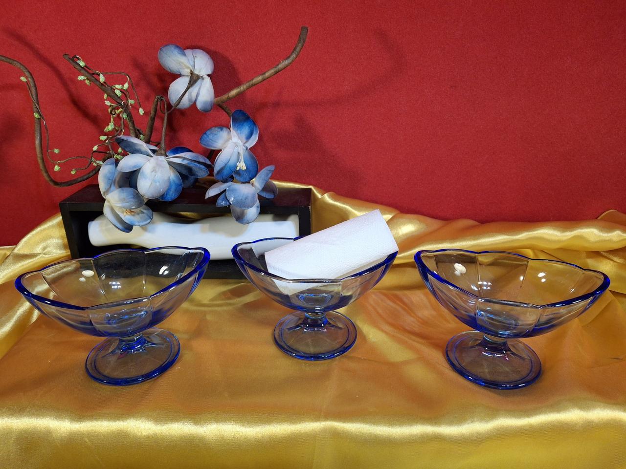 엔틱 이태리산 빙수잔 3점