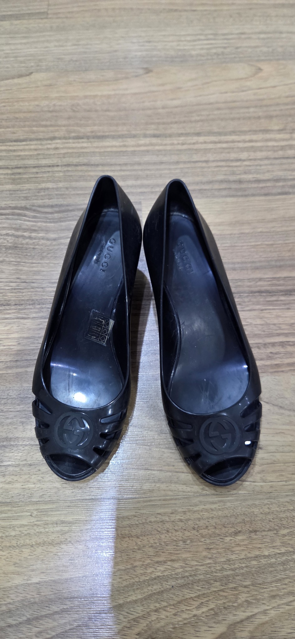 구찌 젤리 웨지 펌프스 ㅡ정품