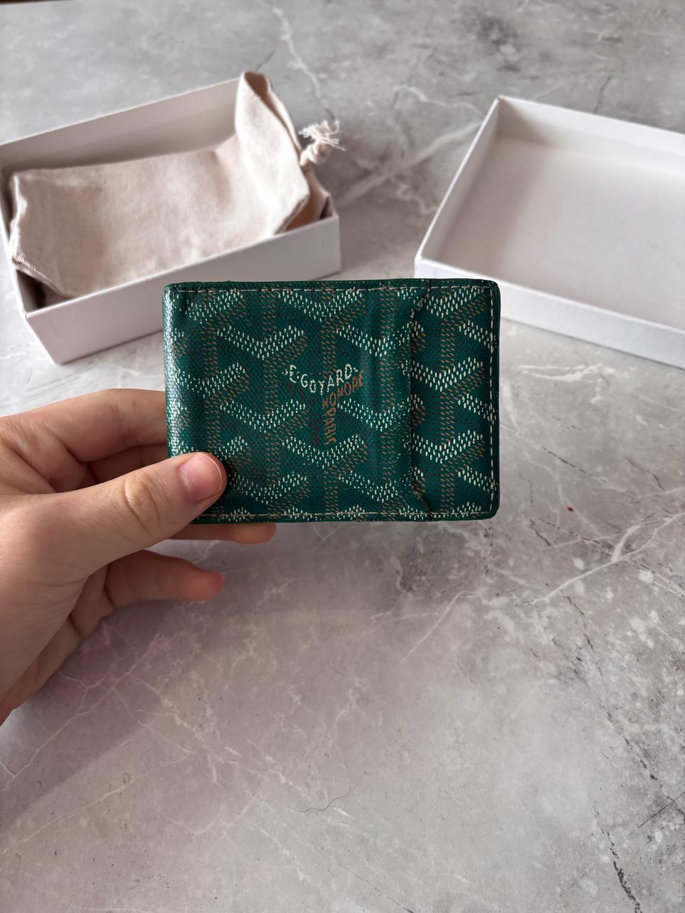 [정품] 고야드 인서트 카드지갑 그린