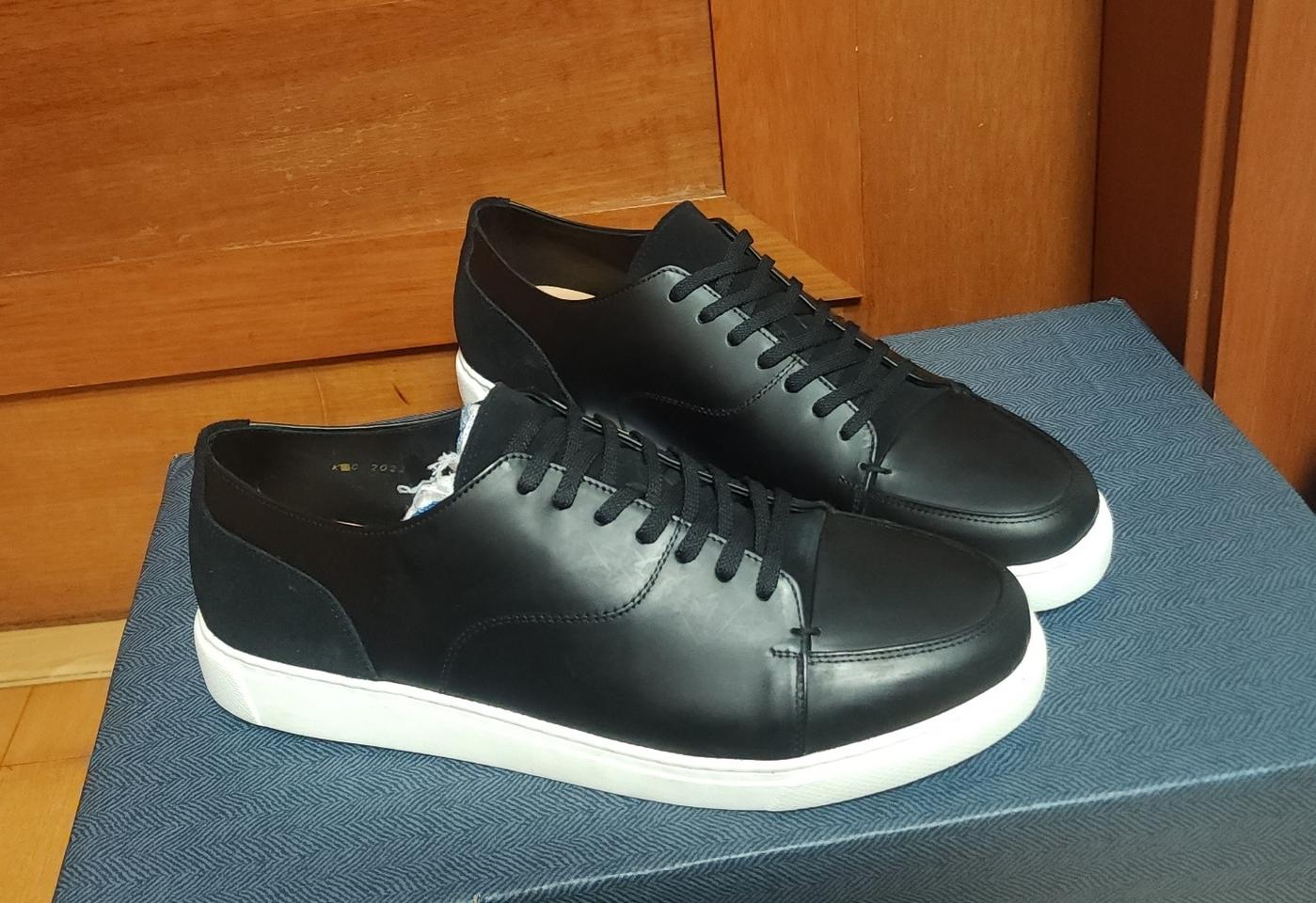 헤리티지 가죽 국산 280 스니커즈 새상품 운동화