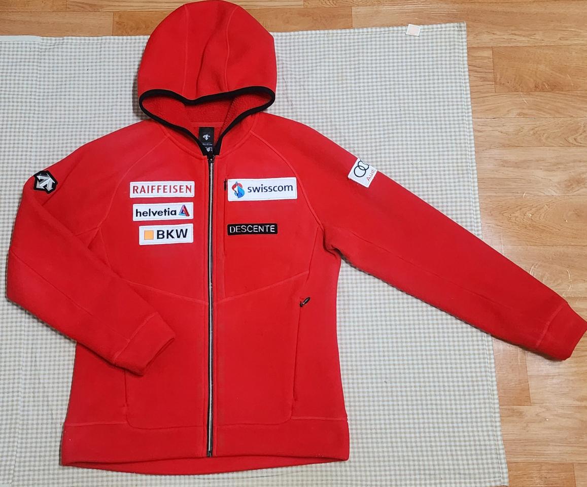 데상트 남성후리스자켓 사이즈 M 95