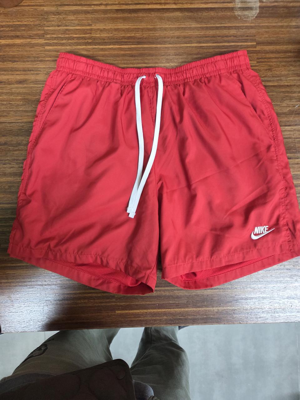 나이키 우븐플로우 쇼츠 반바지 xxl 레드