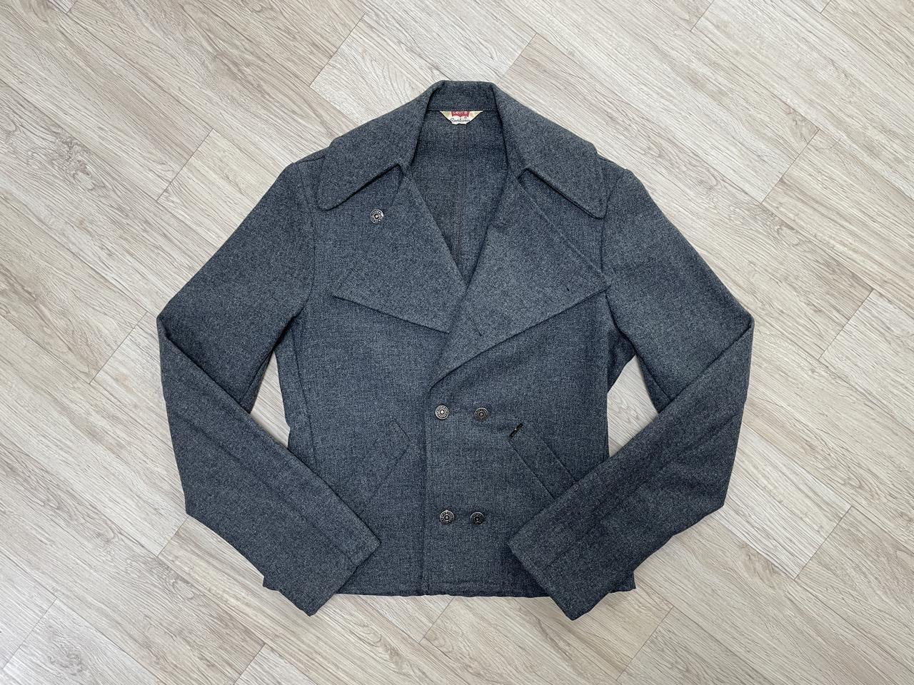 55~66) LVC원판 70's 리바이스 여성 울 더블자켓(RRL&폴로