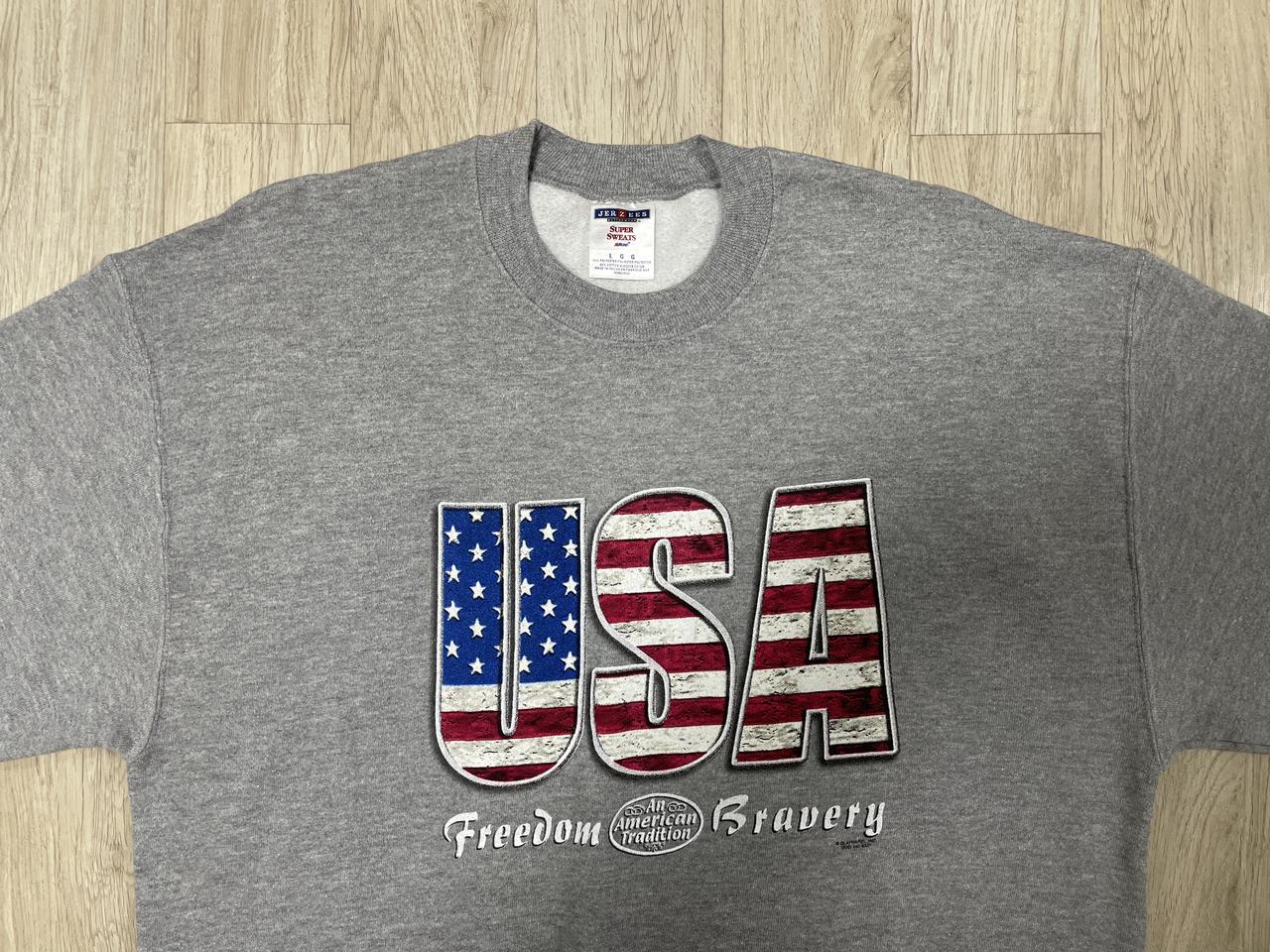 105~110) 90's 저지스 USA&성조기 맨투맨(RRL&LVC&폴로