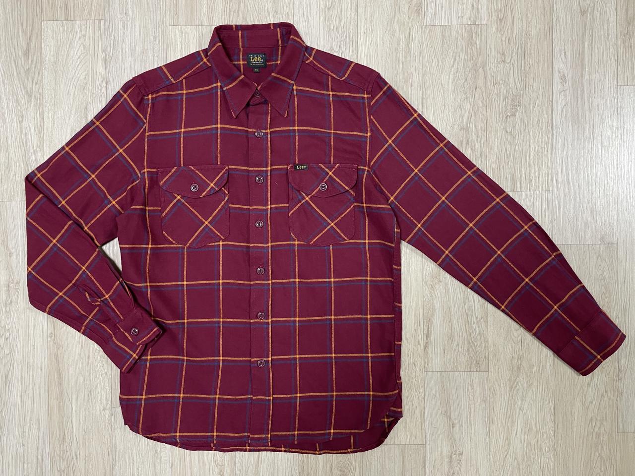 95~100) 60's 복각 Lee 플란넬 워크셔츠(RRL&LVC&폴로)