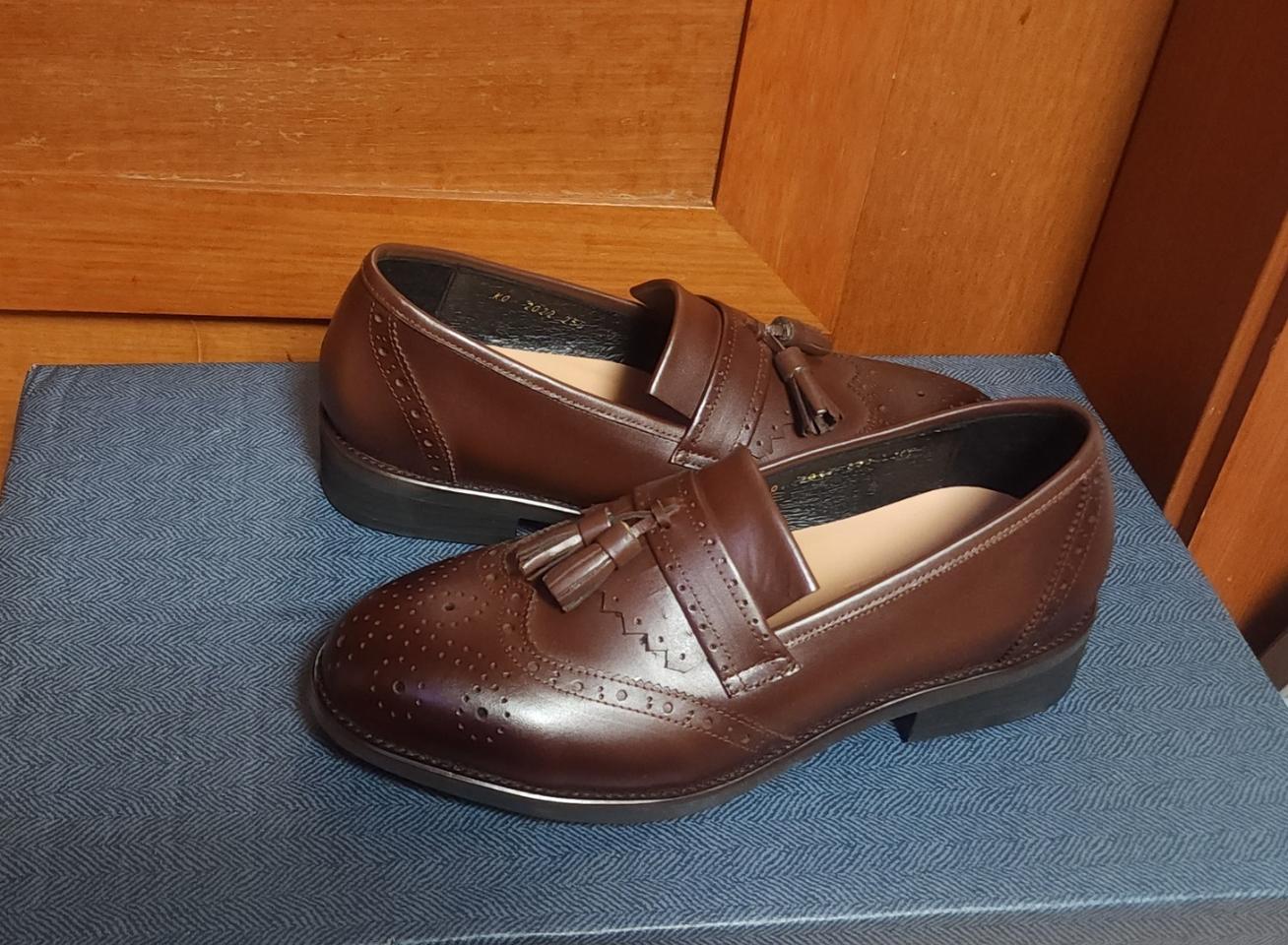 헤리티지 가죽 국산 255 구두 로퍼 새상품 운동화