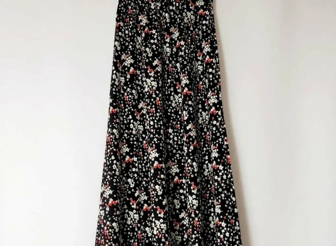 [♡BIG SALE♡]하우디 플라워 롱 스커트