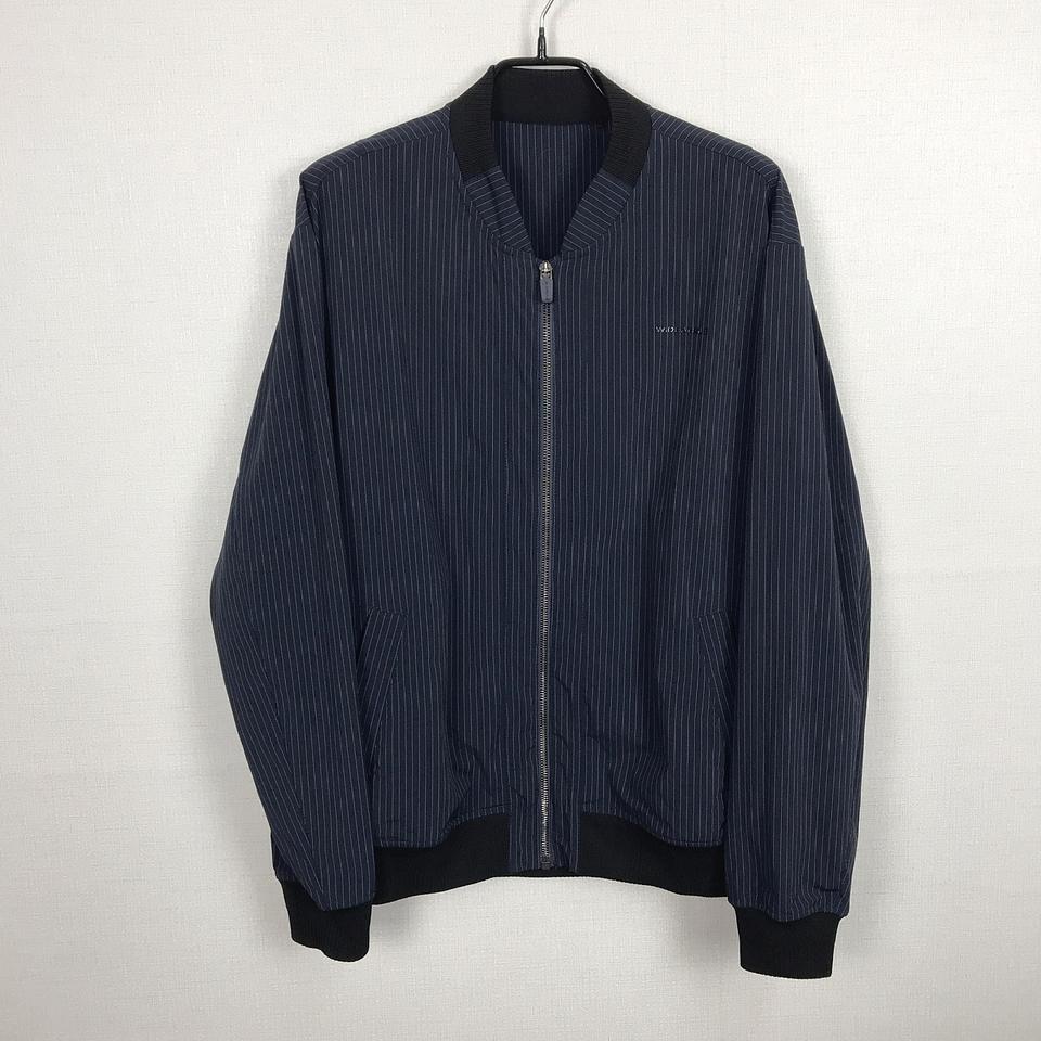 와이드앵글 스트라이프 블루종 자켓 남성95