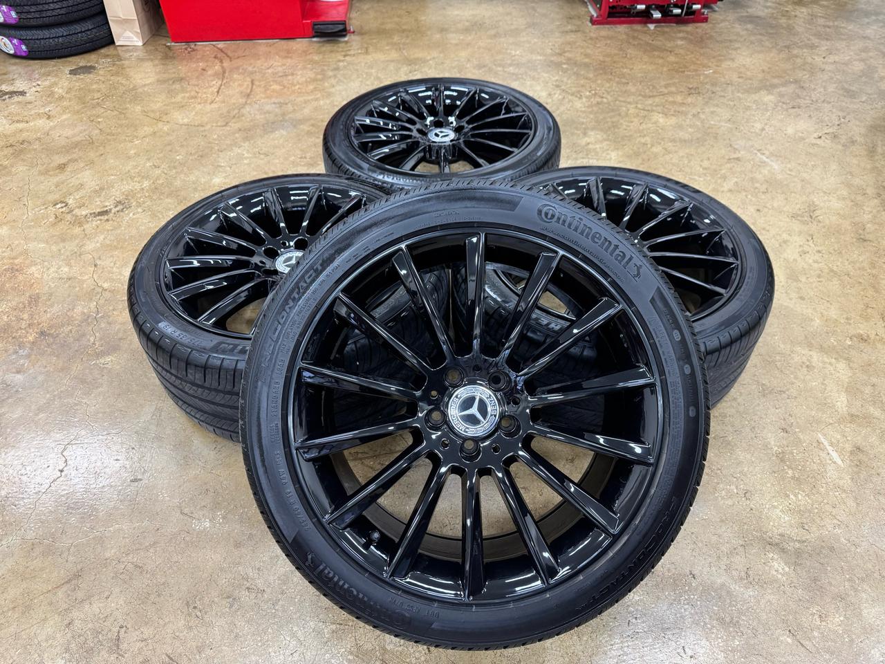 벤츠 E클래스 19인치 마차휠타이어 팝니다