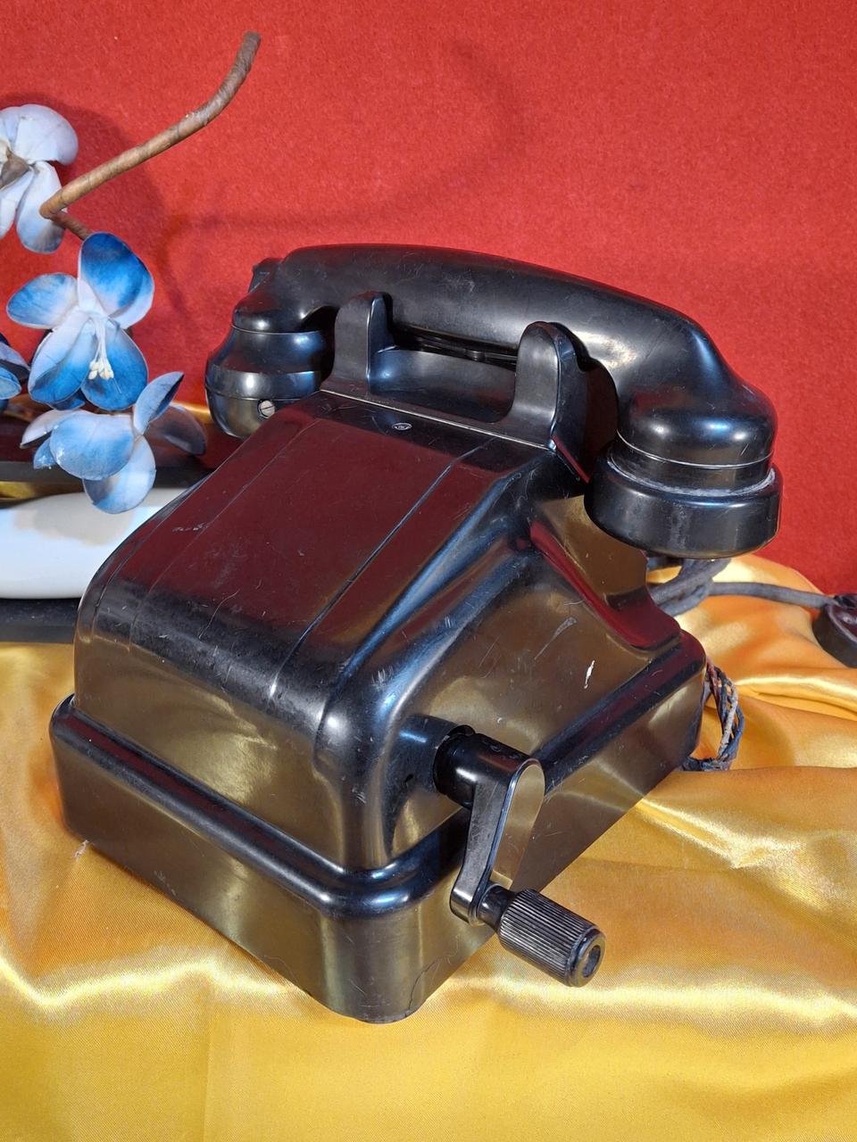 옛날 외정시대 교환전화기