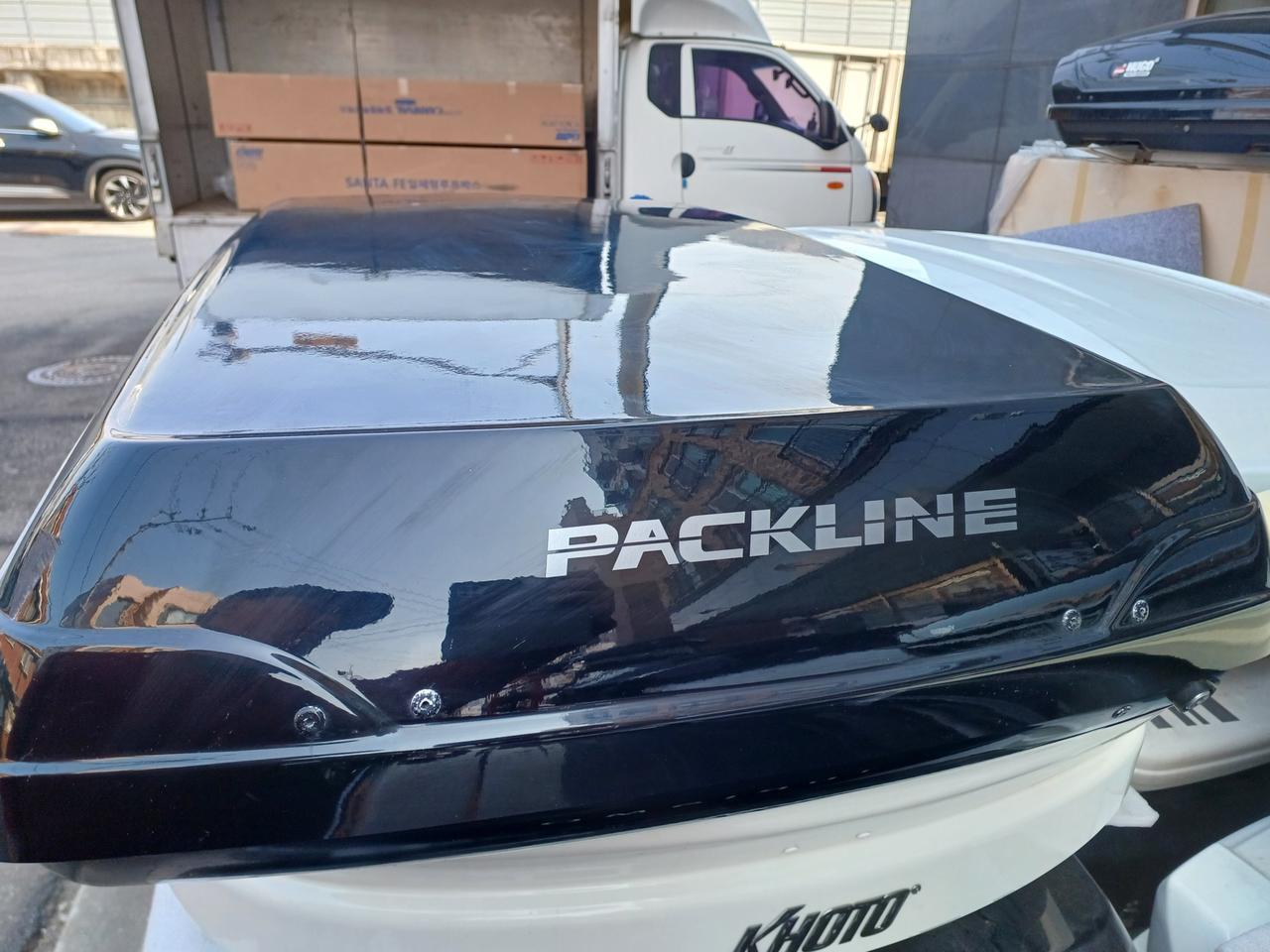 팩라인 fxㅡsuv 블랙 중고루프박스 중고