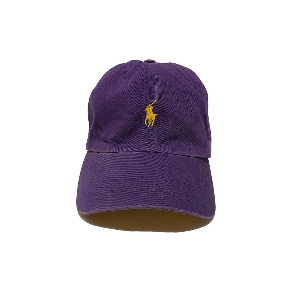 폴로 랄프로렌 퍼플 볼캡 모자