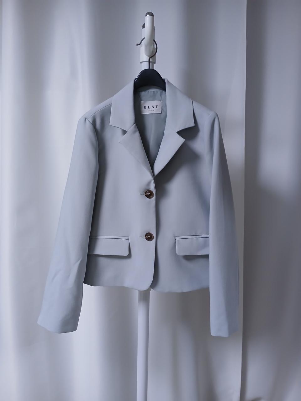 크롭 소라 자켓