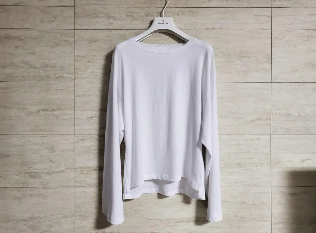 [♡BIG SALE♡]와이드 썸머 티[아이보리]