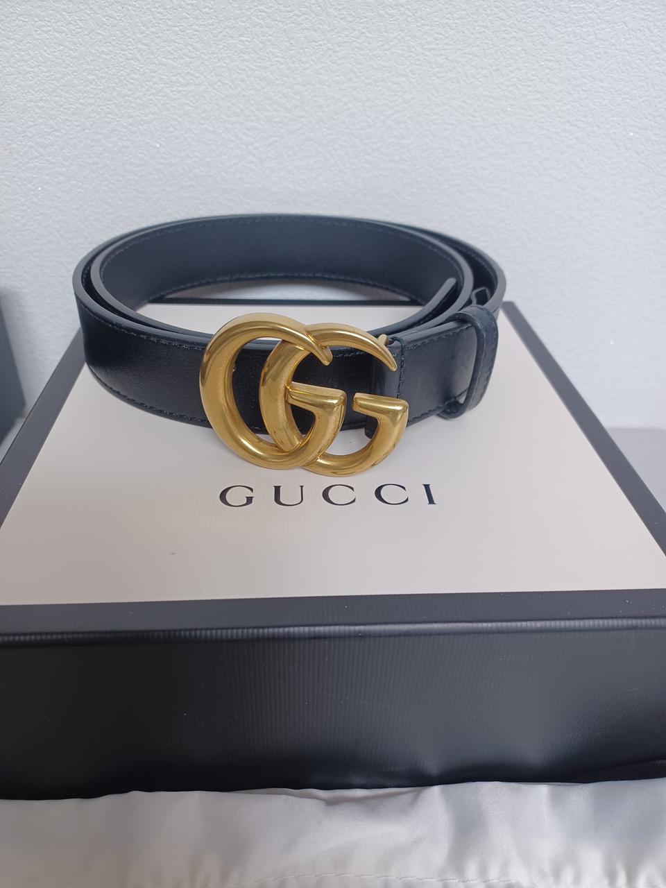 구찌 벨트 85 정품입니다