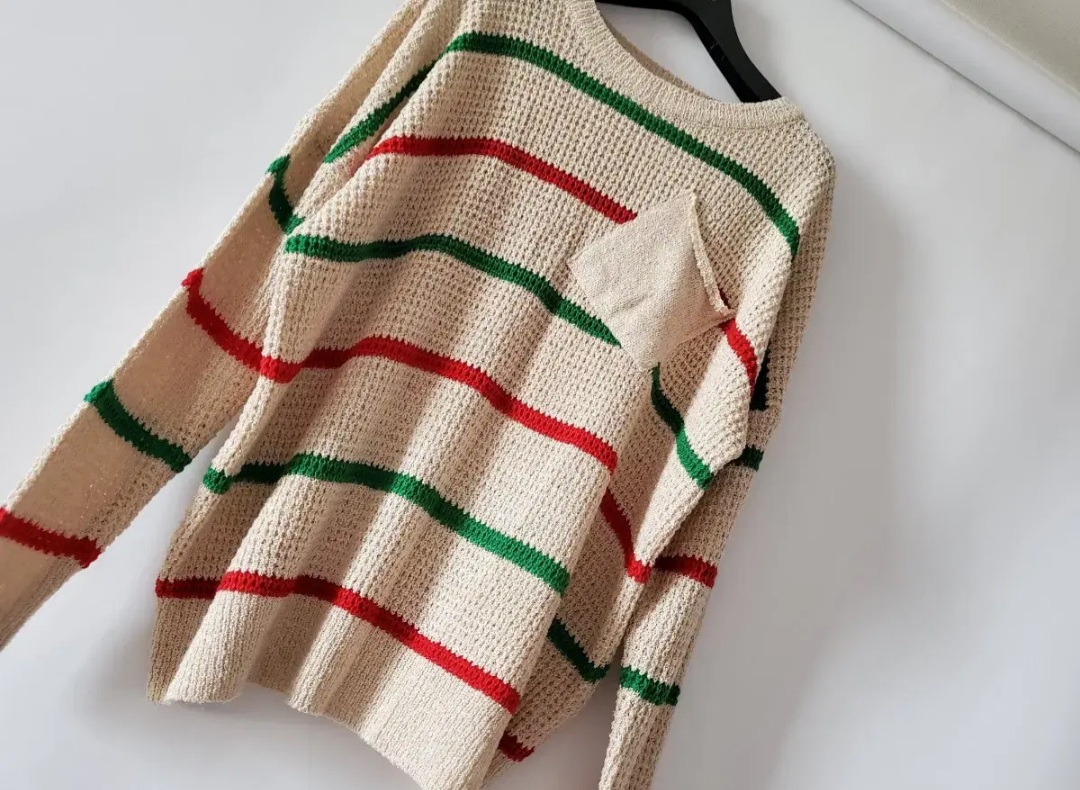 [♡BIG SALE♡]포켓 줄 니트