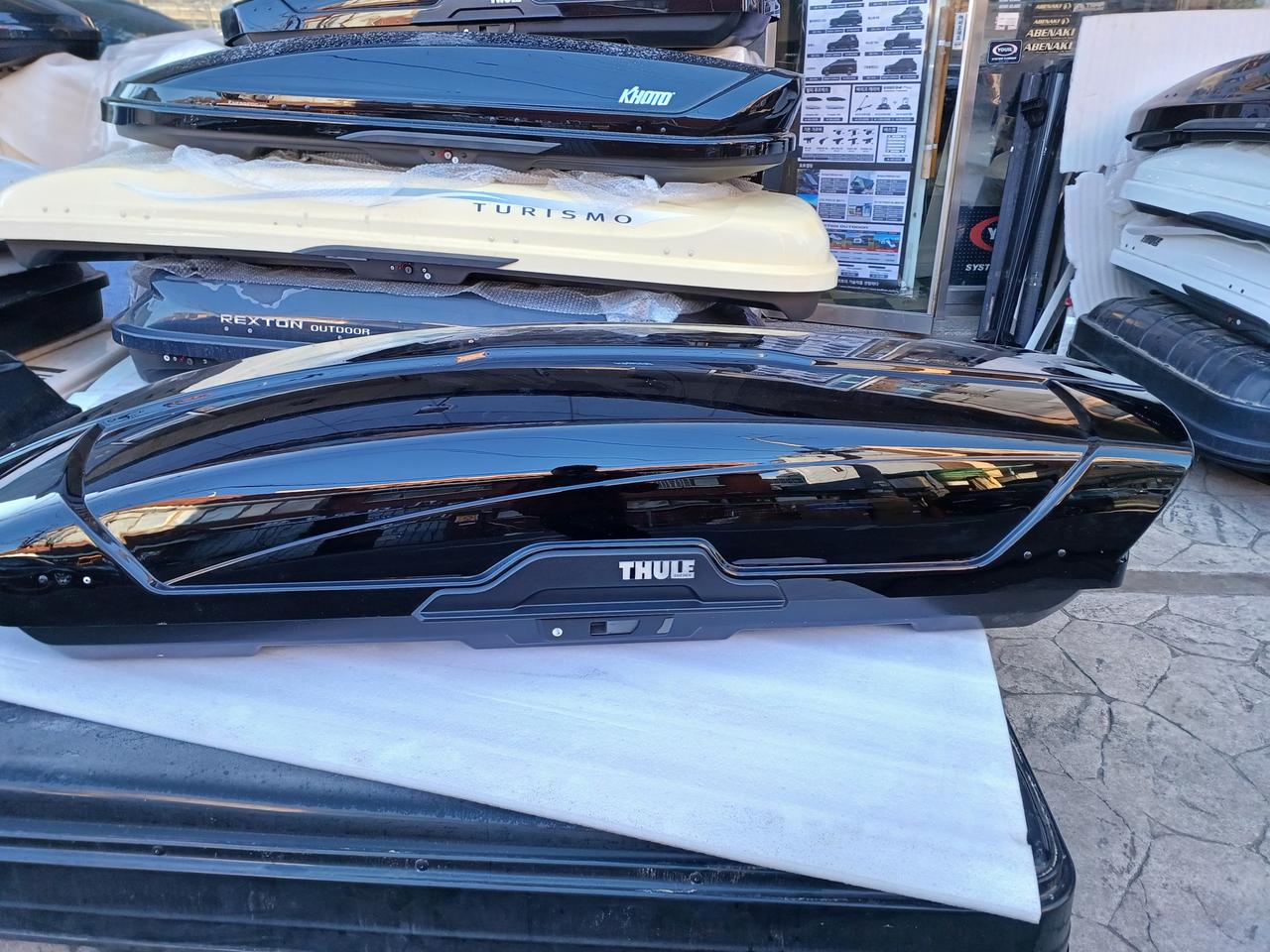 툴레 루프박스 모션xt xl 블랙 및 알파인 중고 판매