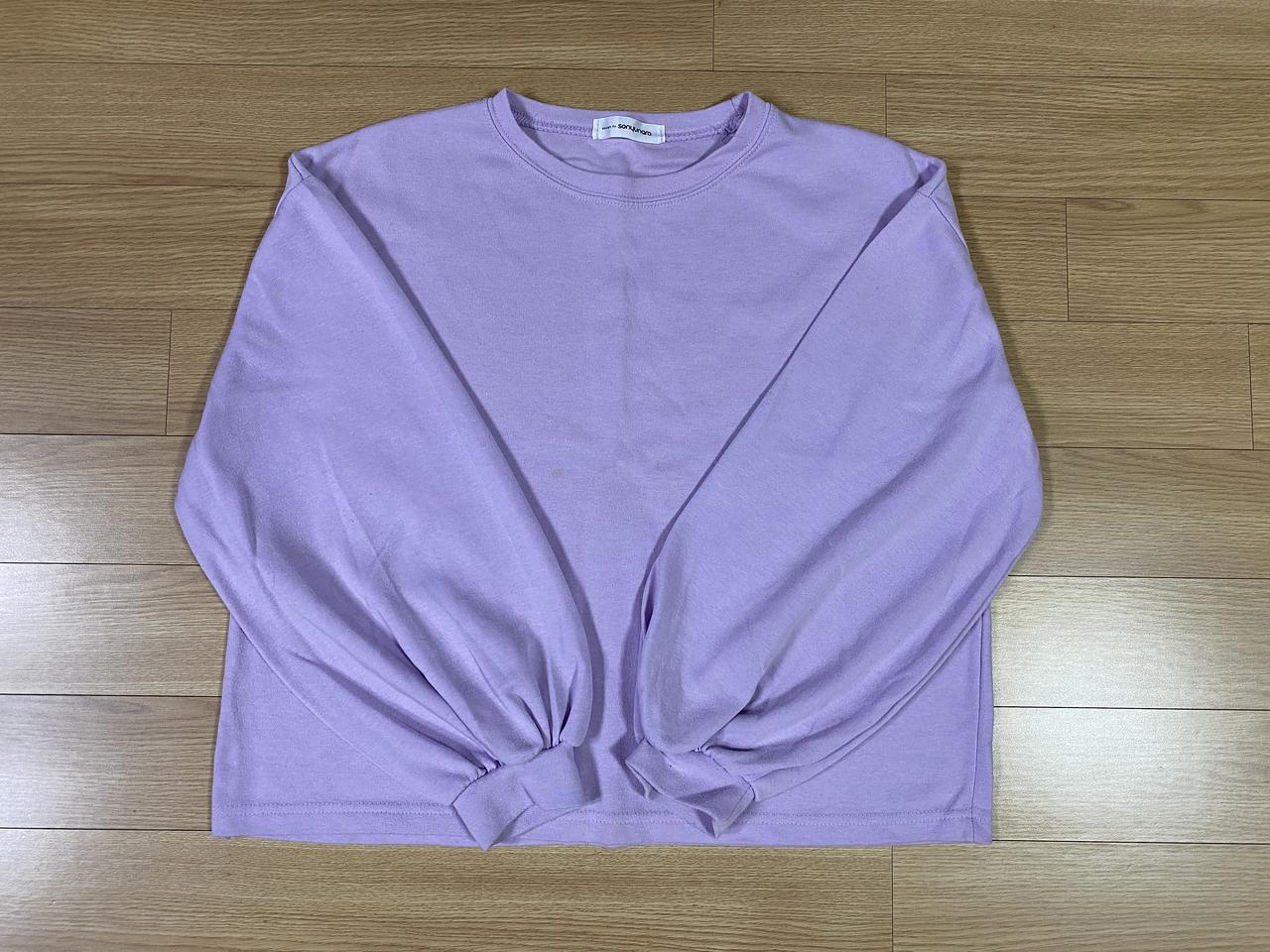 퍼프소매 티셔츠 160~170