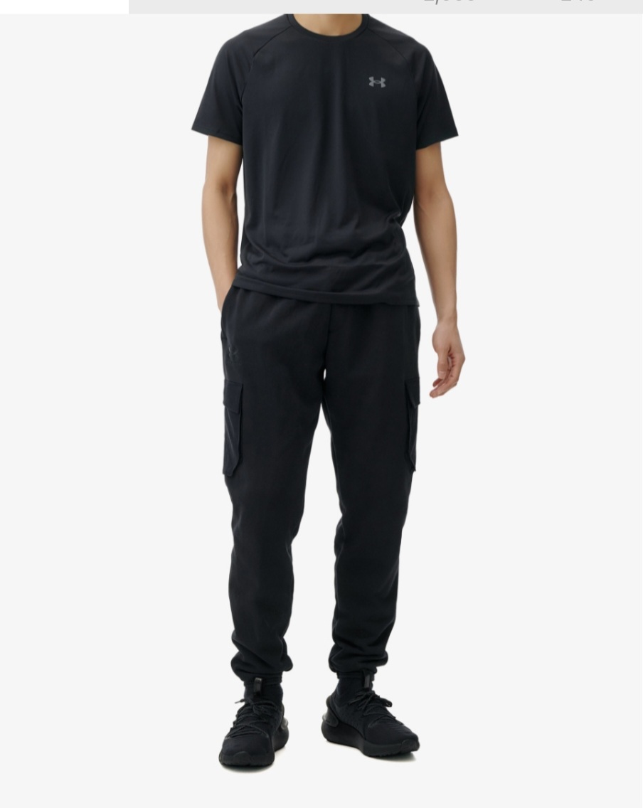 새상품급)언더아머 테크 2.0 기능성 반팔티 1326413-001 사이즈