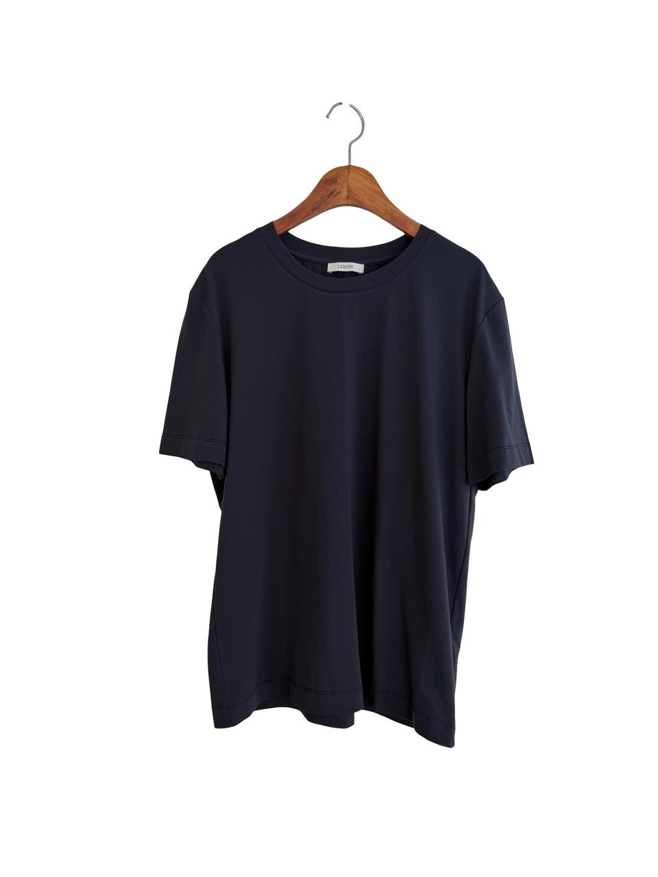 LEROBE 차콜 반팔 티셔츠