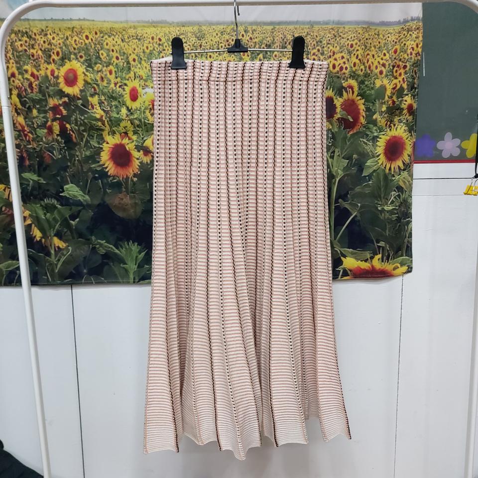 듀엘 니트 플레어 스커트(봄여름) 여성Free 6b18