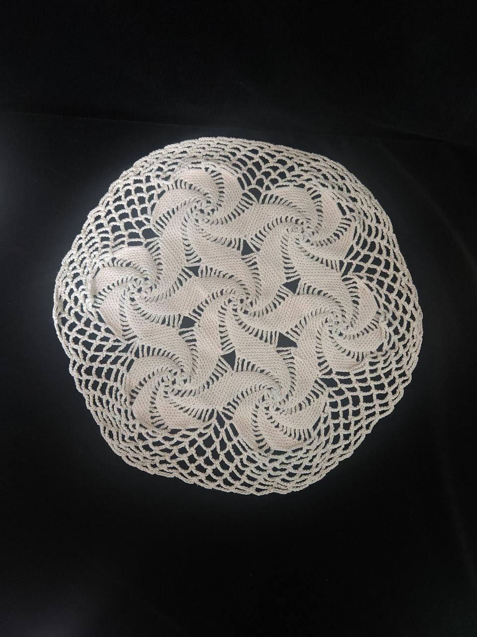 빈티지 손뜨개 도일리