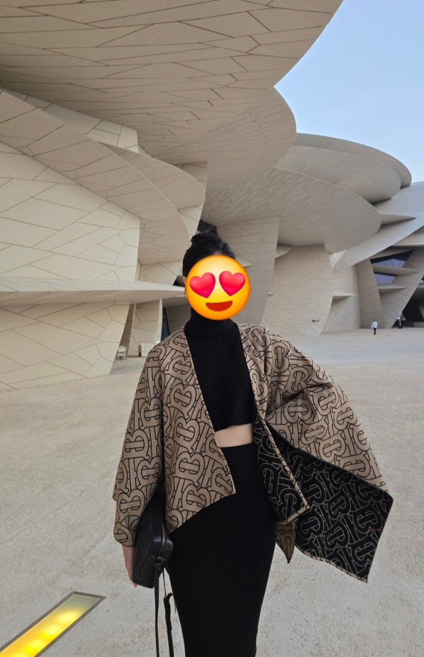 버버리 판초 케이프