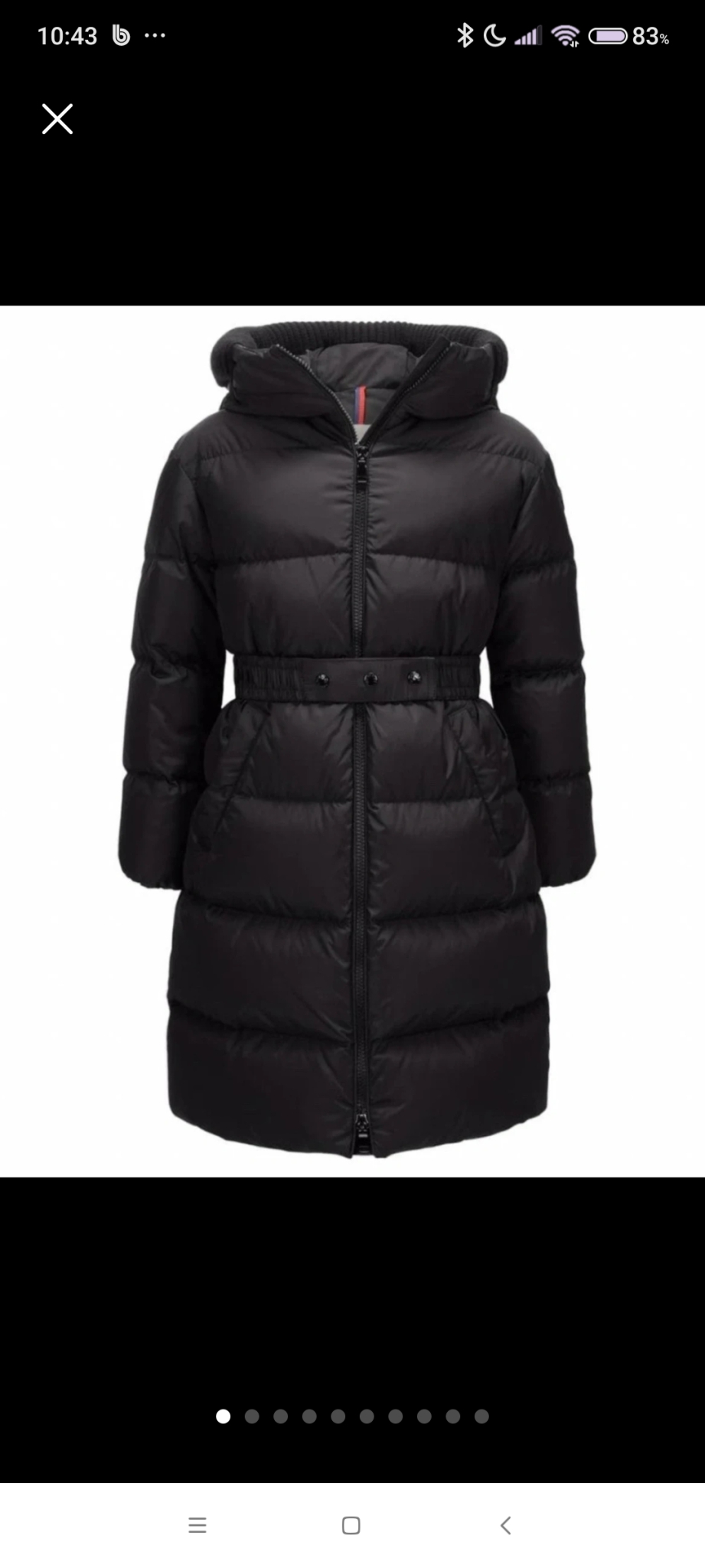 몽클레어 롱패딩 44ㅡ55가능