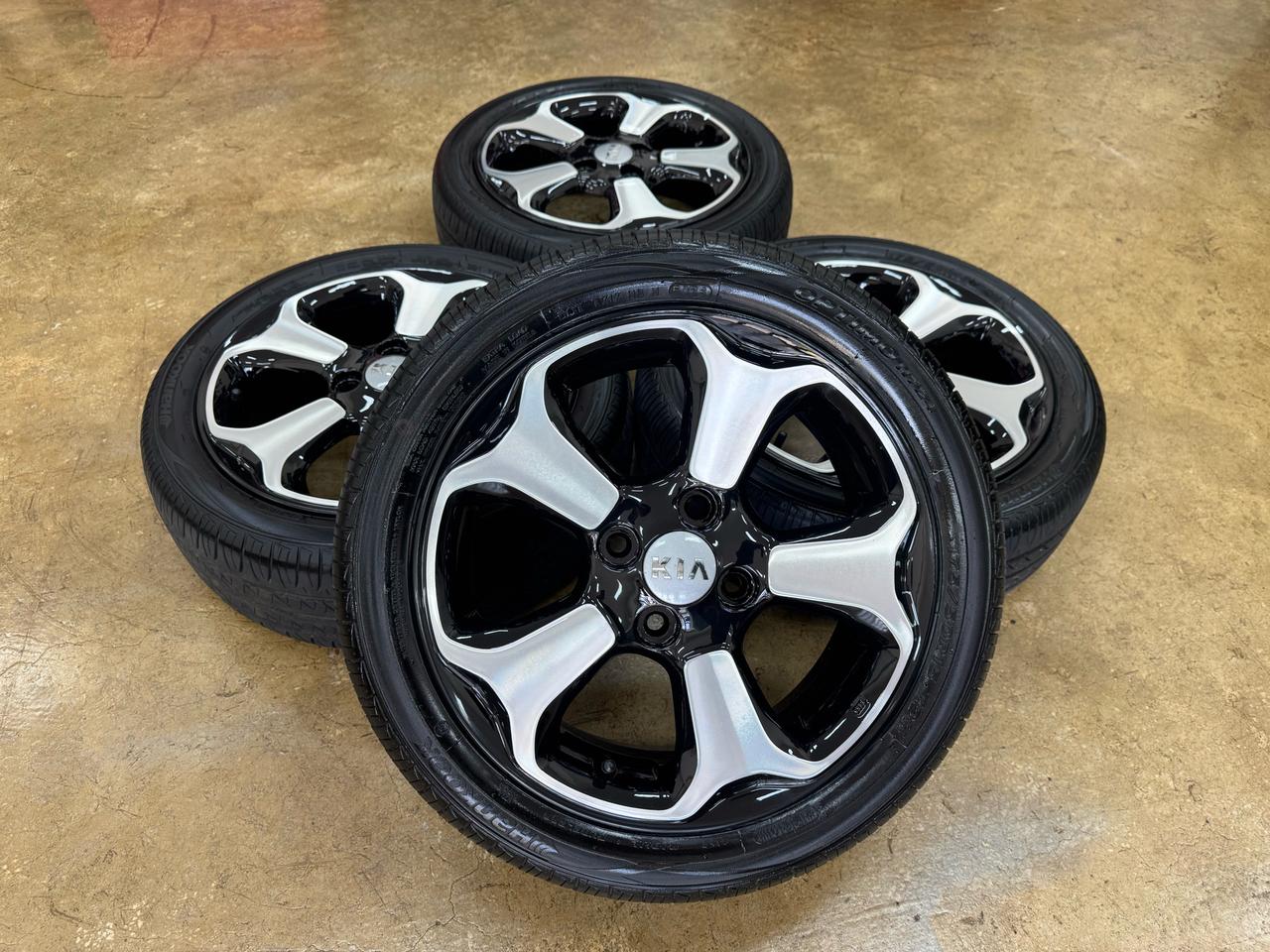 레이 15인치 순정 휠타이어 팝니다