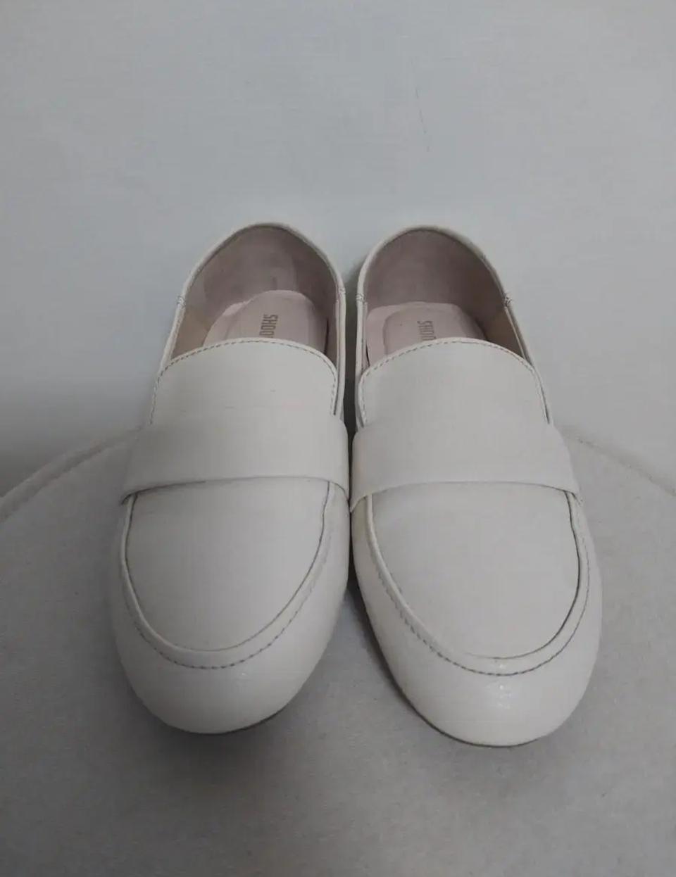 여성 슈펜 크림색 로퍼 ,  단화 (230)