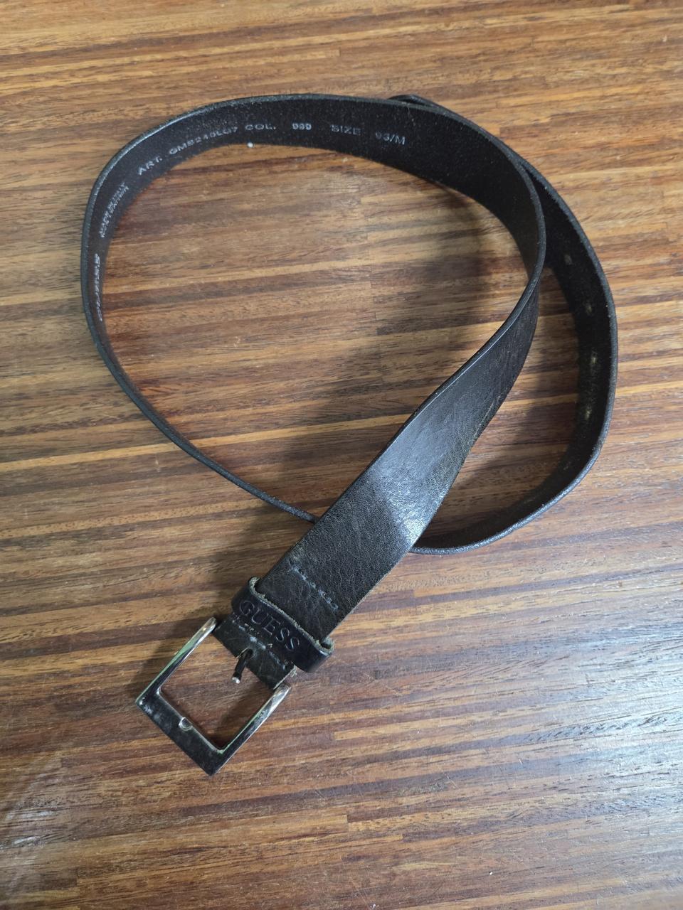 게스 빈티지 리얼가죽 벨트 103cm