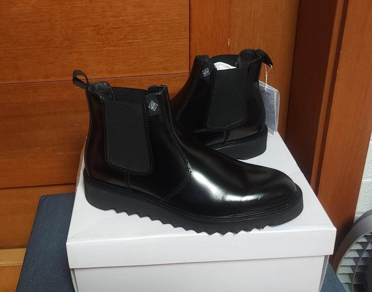 천연 가죽 첼시 부츠 워커 250 255 260 새상품 운동화