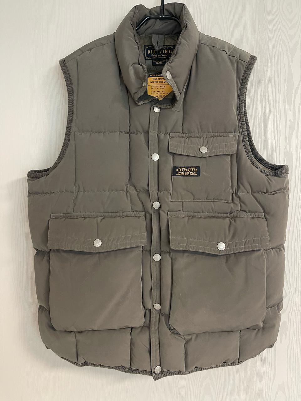 디아프바인 덕다운 퀼팅 베스트 L