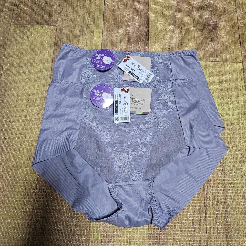 오가닉 노라인팬티77~88사이즈 두장만원