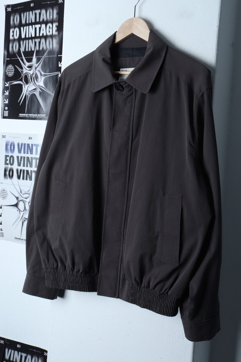 (M-L) 고낙 집업 바람막이 점퍼자켓 그레이 파셀 블루종-173E3