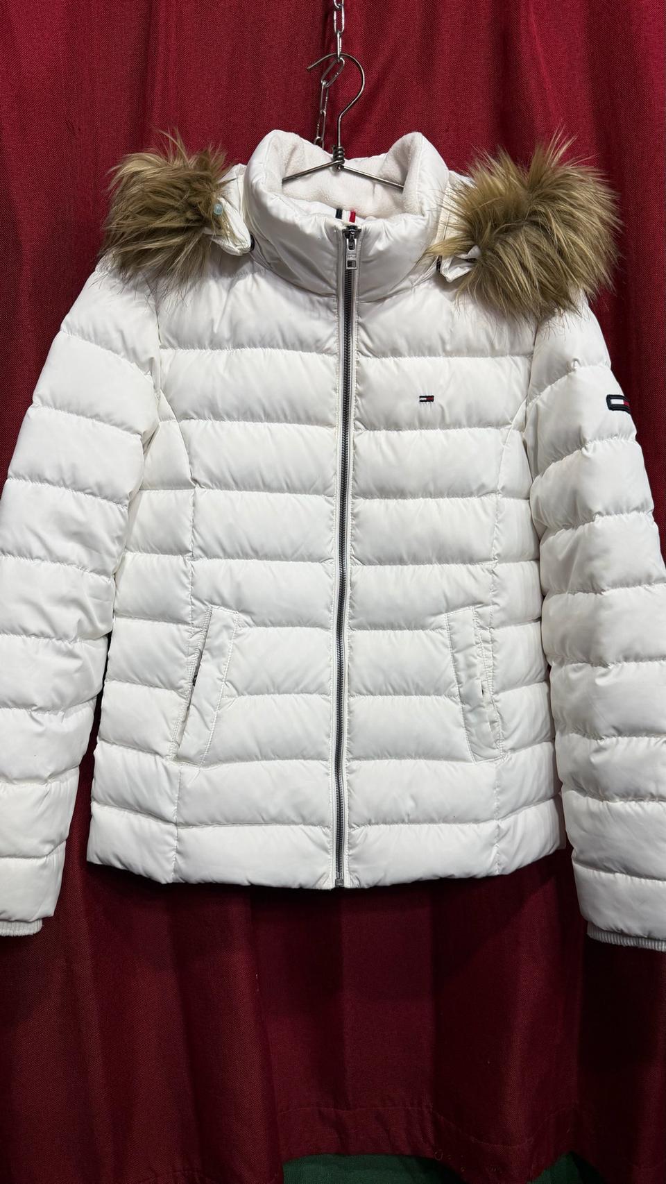 타미힐피거 오리털 숏패딩 85