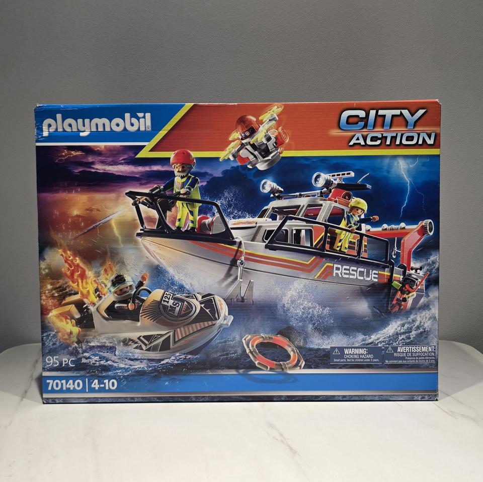 플레이모빌 70140 해양구조대 순양함