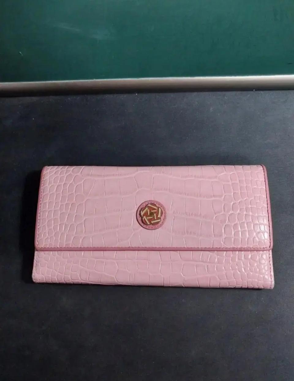 여성 엘칸토 연핑크 장지갑