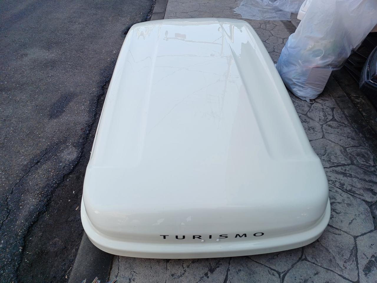 코란도투리스모 코토 일체형 루프박스 화이트 A급