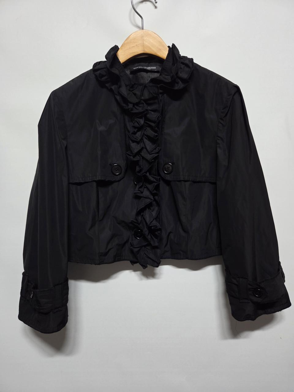 (55) 돌체앤가바나 프릴 숏 자켓